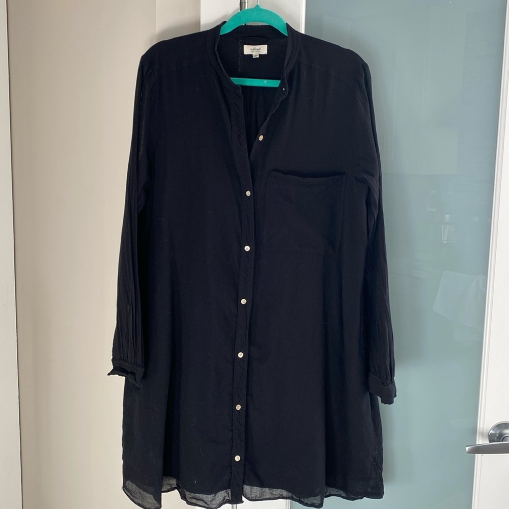 Wilfred long line shirt - size L